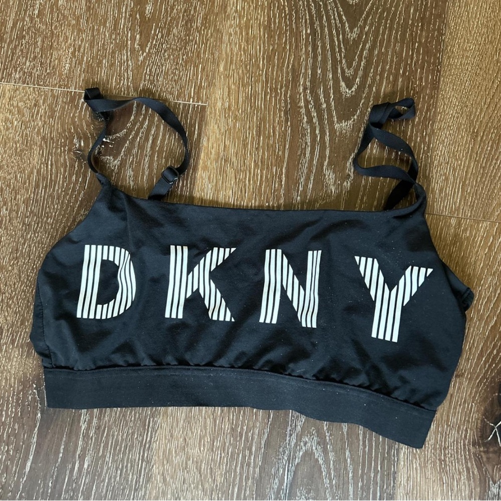 DKNY Black Sports Bra